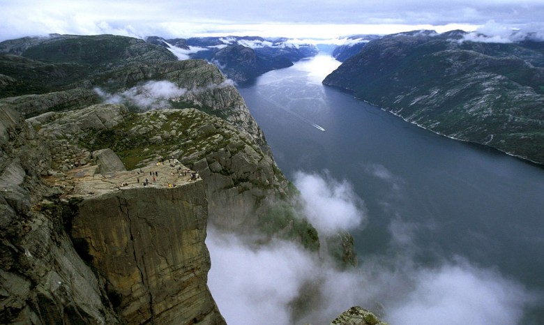 Самый живописный вид на море открывается в Норвегии