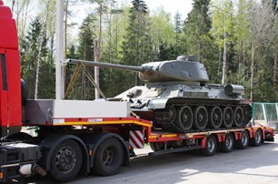 На витебской таможне пограничники задержали боевой танк