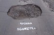 В Новосибирске дорожные ямы нарекли в честь чиновника