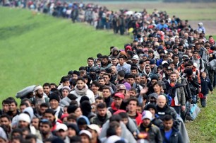 В прошлом году в мире был зарегистрирован рекордный поток мигрантов, - исследование