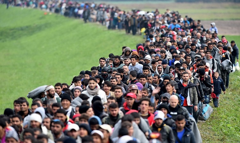 В прошлом году в мире был зарегистрирован рекордный поток мигрантов, - исследование