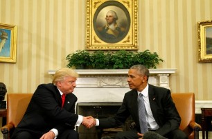 Обама остался доволен встречей с Трампом