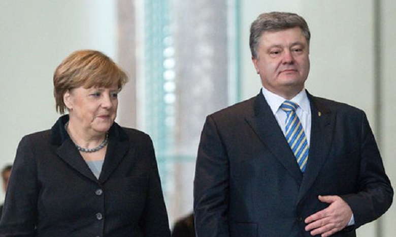 МИД: Порошенко обсудит с Меркель ситуацию с безопасностью на Донбассе