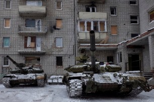 Минобороны объяснило присутствие танков в Авдеевке