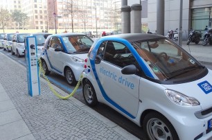В Киеве увеличилось число электромобилей