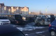 В Киеве за ночь сгорели пять авто