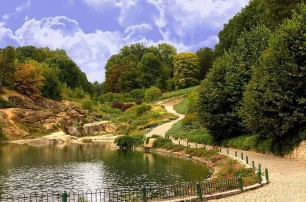 В уманской "Софиевке" появится японский сад и водопад с искусственным озером