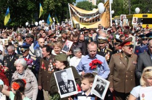В Киеве началась акция "Бессмертный полк"