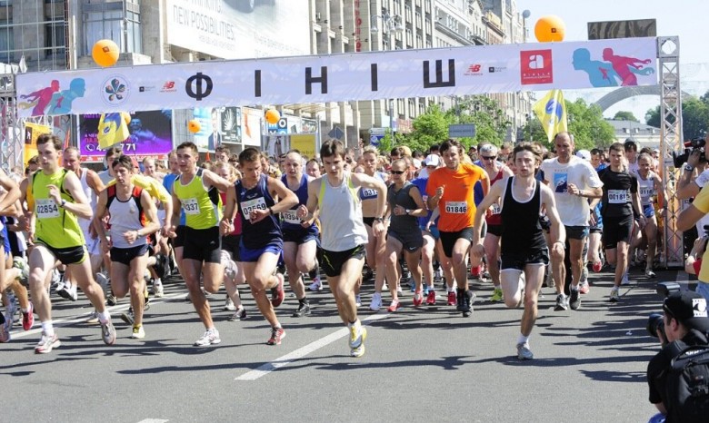В центре Киева ограничат движение автотранспорта в связи с марафоном