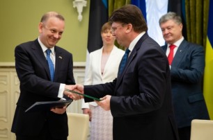 Украина и Эстония подписали Меморандум