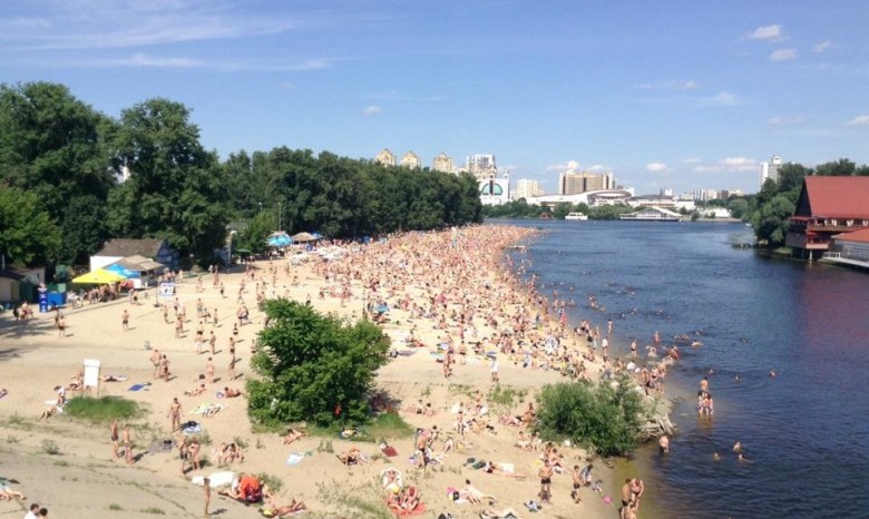 Список киевских пляжей, где официально разрешено купаться