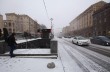 В Киеве выпал первый снег