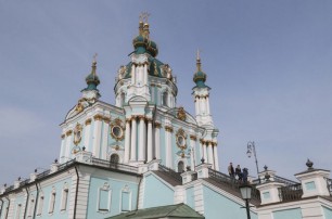 Полиция открыла производство за нападения на Андреевскую церковь