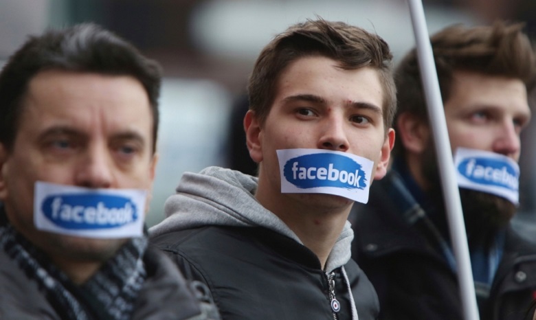Соцмережа Facebook ворожа до свободи слова 