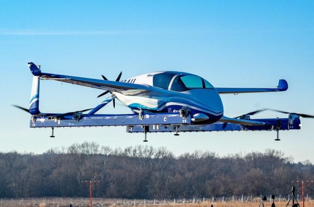 Boeing испытал прототип летающего такси