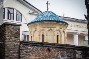 Делегация Константинополя посетила Патриарха Илию II, чтобы обсудить украинский церковный вопрос