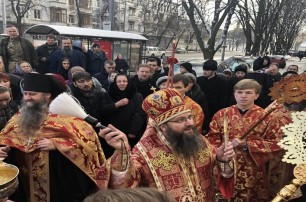 В Киеве в день убийства Митрополита Владимира Богоявленского почтили память новомученика