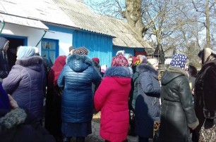 В Ровенской области «Правый сектор» помог ПЦУ захватить храм УПЦ