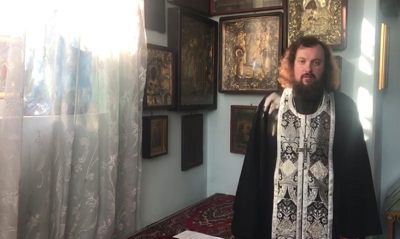 Протоиерей Виктор Земляной записал видеообращение в связи с очередным вызовом в СБУ