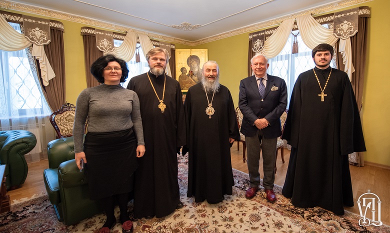 Предстоятель УПЦ обсудил с Послом Нидерландов в Украине ситуацию церковно-государственных отношений