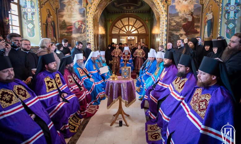 В Киево-Печерской лавре прошла церемония наречения новоизбранных архиереев УПЦ