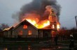 В Харьковской области в Люботине сгорел храм УПЦ