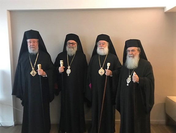 Предстоятели четырех Православных Церквей встретились на Кипре и призвали к защите храмов УПЦ от захватов