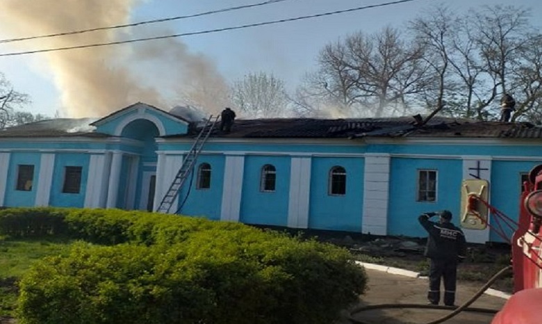 В Днепропетровской области накануне Пасхи неизвестные совершили поджог храма УПЦ