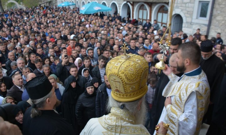 Митрополит УПЦ принял участие в торжествах Сербской Церкви в Черногории