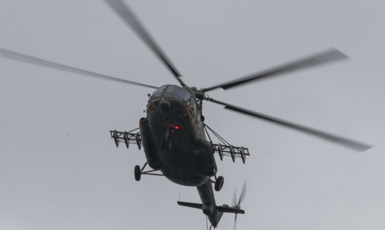 На Ровенщине упал вертолет Сухопутных войск, экипаж погиб