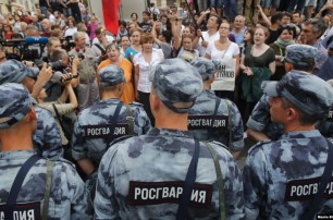 Акция в Москве: задержали Навального, журналистов, более 200 человек