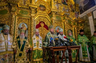 Блаженнейший Онуфрий - связующее звено между всеми Православными Церквами - зарубежные епископы на торжествах в УПЦ