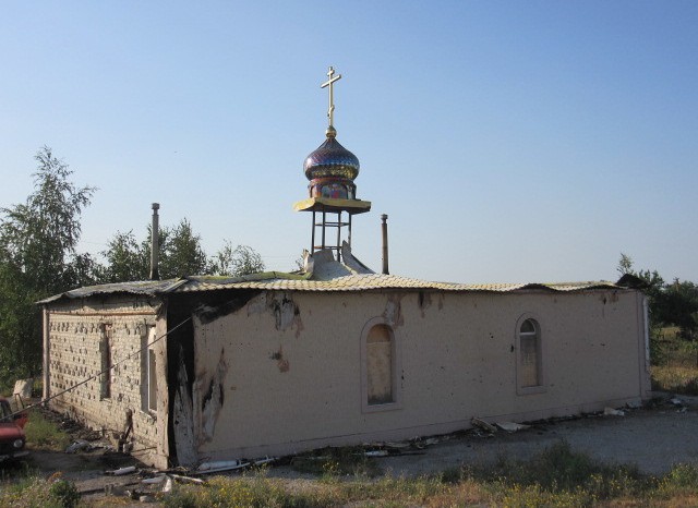 На Донбассе снаряд попал в храм УПЦ