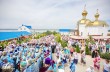 Тысячи верующих УПЦ отметили праздник Тихвинской иконы Божией Матери в Свято-Покровском скиту на Одещине