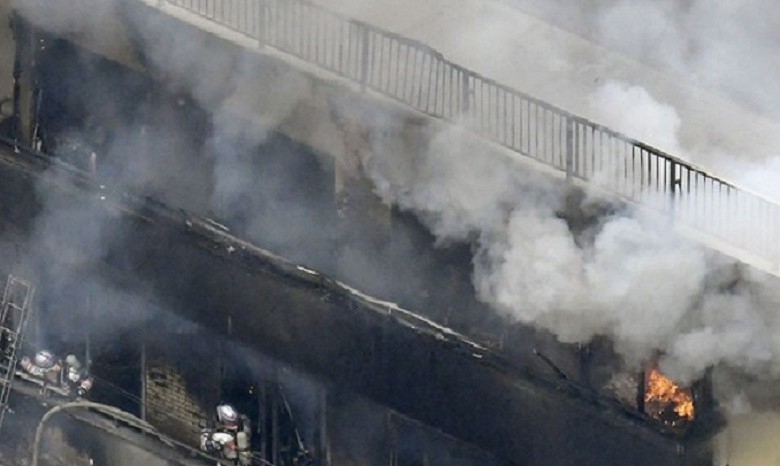 В результате пожара в Японии погибли больше 20 человек