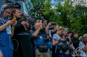 Почти полтысячи журналистов со всего мира освещали Всеукраинский крестный ход УПЦ