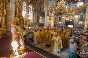 Одесский монастырь XIX века отметил престольный праздник