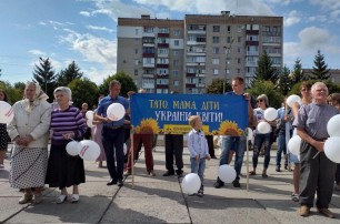Православные Винниччины провели шествие в поддержку семейных ценностей