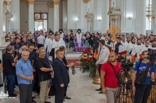 В Одессе священники УПЦ отпели Героя Украины