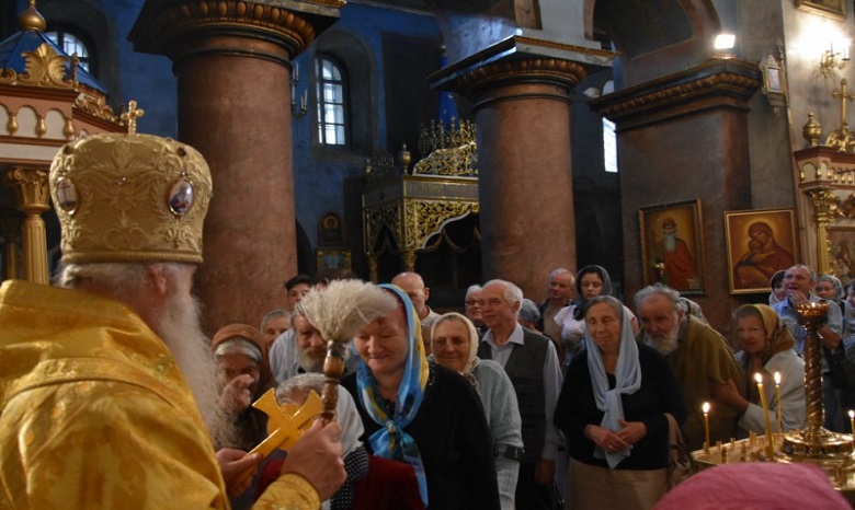 В День Независимости во всех уголках Украины верующие УПЦ молились о мире