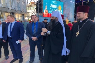 Митрополит Варсонофий рассказал винницким властям о притеснении верующих УПЦ