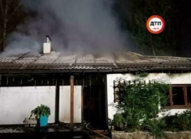 На Киевщине неизвестные сожгли дом Гонтаревой