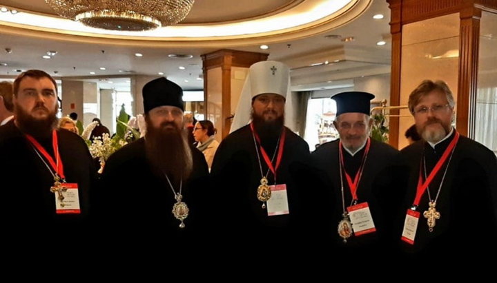 В Мадриде на международной конференции митрополит УПЦ раскрыл причину захватов храмов