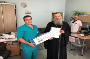В УПЦ собрали более 100 тыс грн на покупку оборудования в Запорожскую детскую больницу