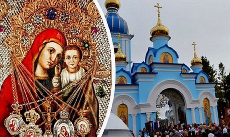 В Черновицкой области сотни верующих УПЦ прошли крестным ходом в честь чудотворной иконы Божией Матери «Боянская»