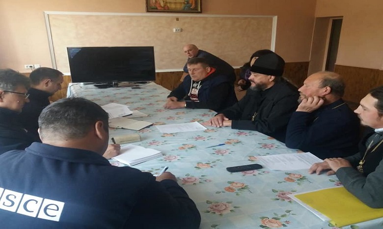 В Волынской области представителям ОБСЕ сообщили о религиозном конфликте в селе