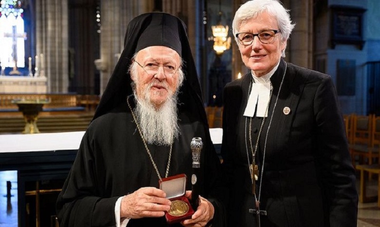 Лютеранская Церковь Швеции наградила Патриарха Варфоломея орденом