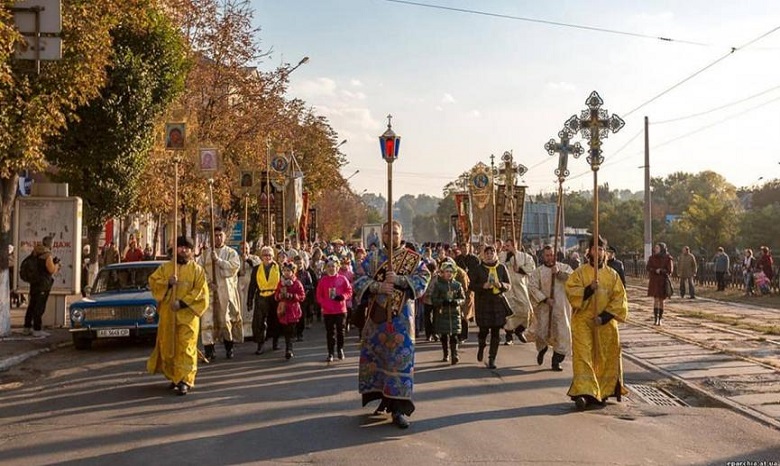 На Днепропетровщину 11 октября прибудет чудотворная икона, которую пронесут по улицам города
