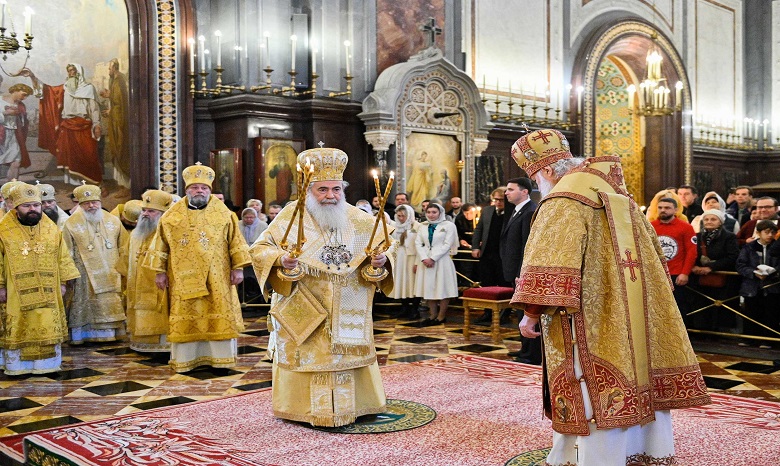 В РПЦ поддержали инициативу Иерусалимского Патриарха провести встречу глав Церквей в Иордании