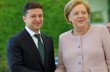 Зеленский обсудил с Меркель подготовку к "нормандскому саммиту"